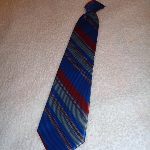 Custom Tailored Vintage Clip On Neck Tie - Picture 1 of 7